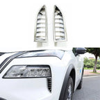 Chrome Headlight Bumper Trim Covers for Nissan Rogue (2021-2023)