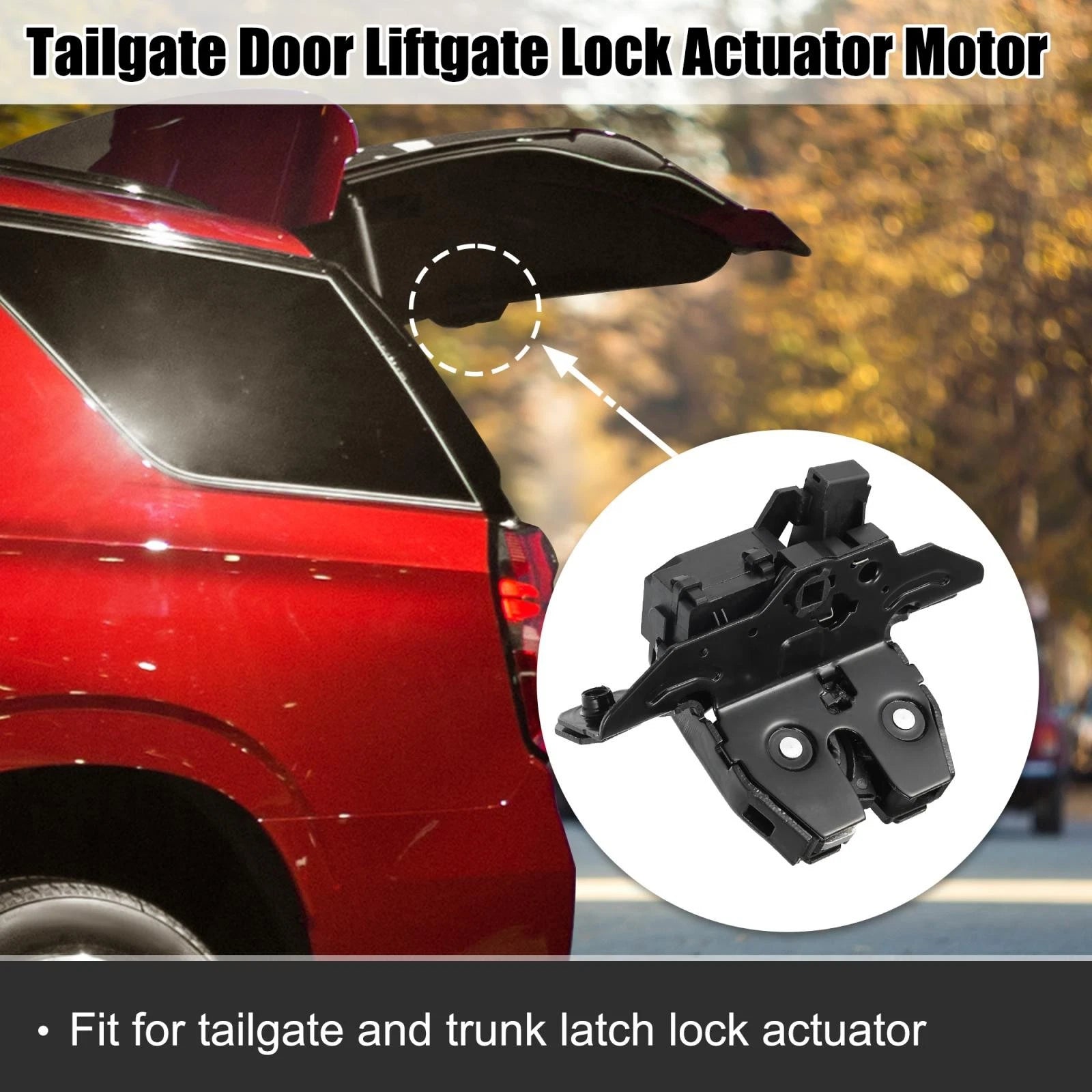 Tailgate Lock Latch Actuator for Chevy Tahoe Suburban GMC Yukon (2015–2019)
