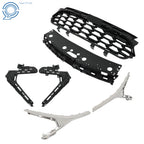 Front Bumper Grille with Chrome Trim for Chevrolet Trax RS (2023–2024)