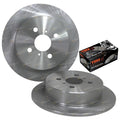 Rear Disc Brake Rotors & Pads for Toyota Corolla AE102 AE112 (1996–2001)