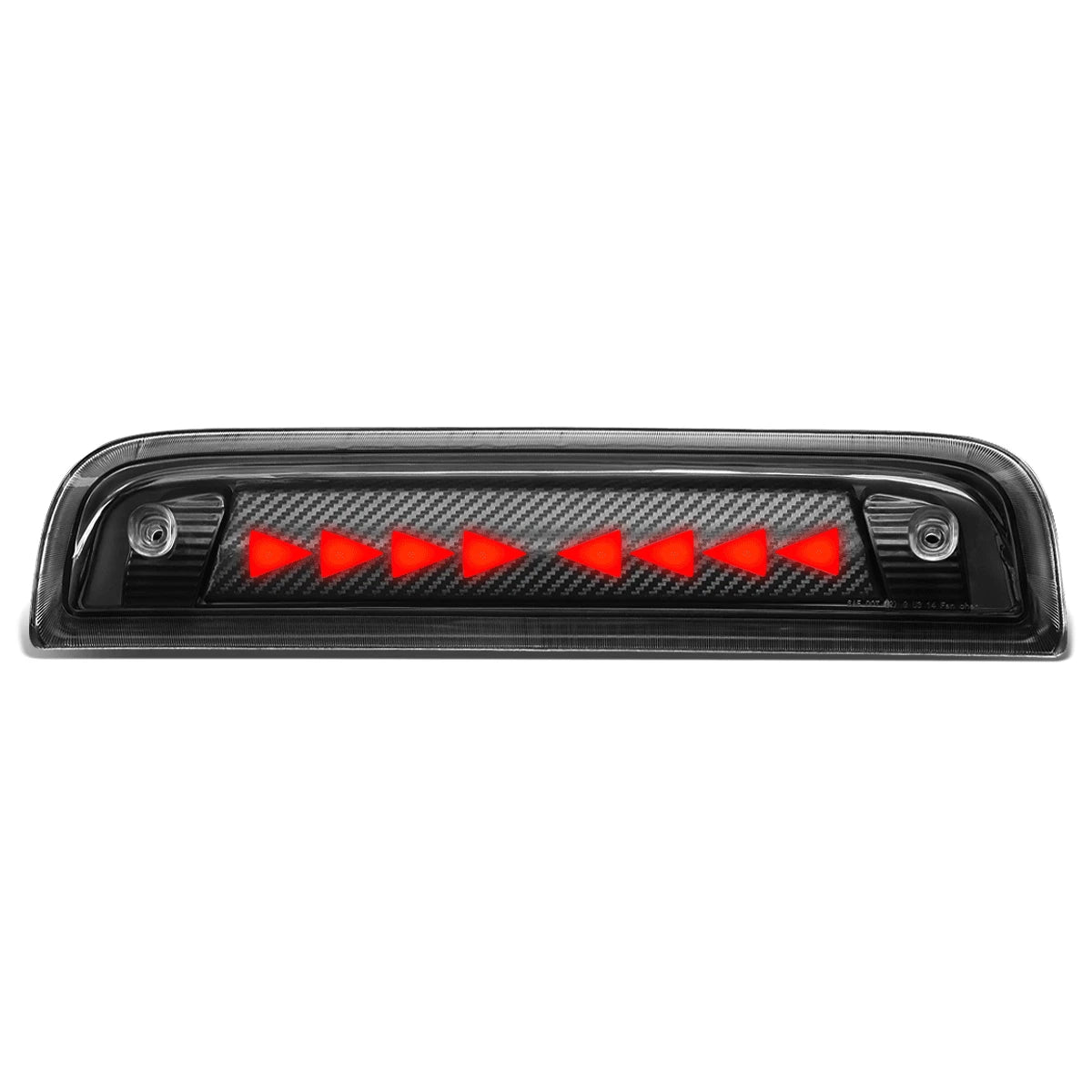 Chasing Triangle LED Carbon 3rd Brake Light for Silverado Sierra (2014–2020)