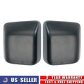 2X Black Mirror Cover Cap Trim for Jeep Gladiator (2020–2025)