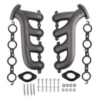 Cast Iron Manifold Headers for Chevrolet LS1 LS2 LS3 4.8L 5.3L 6.0L (1997–2013) 9988-R-BLEM