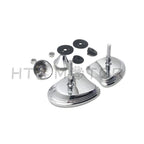 Chrome Rearview Fairing Mount Mirrors for Harley Touring FLHX FLHT (2014–2023)