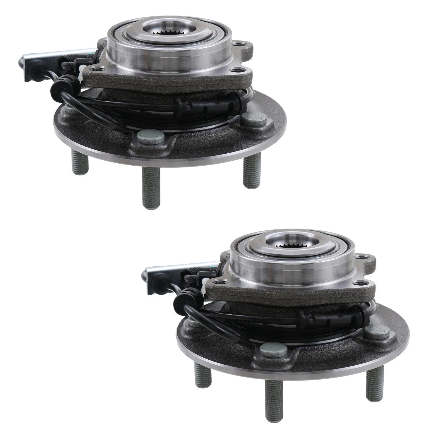 Set of 2 Front Wheel Bearing & Hub Assemblies for Chrysler Dodge Volkswagen