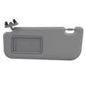 Front Driver Visor for Toyota Corolla (2009–2013) 74320-02711-E0 Gray