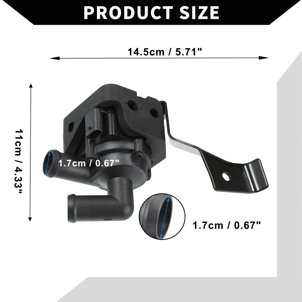 Auxiliary Water Pump for BMW F10 F12 F13 (2010–2019) No. 64119253081