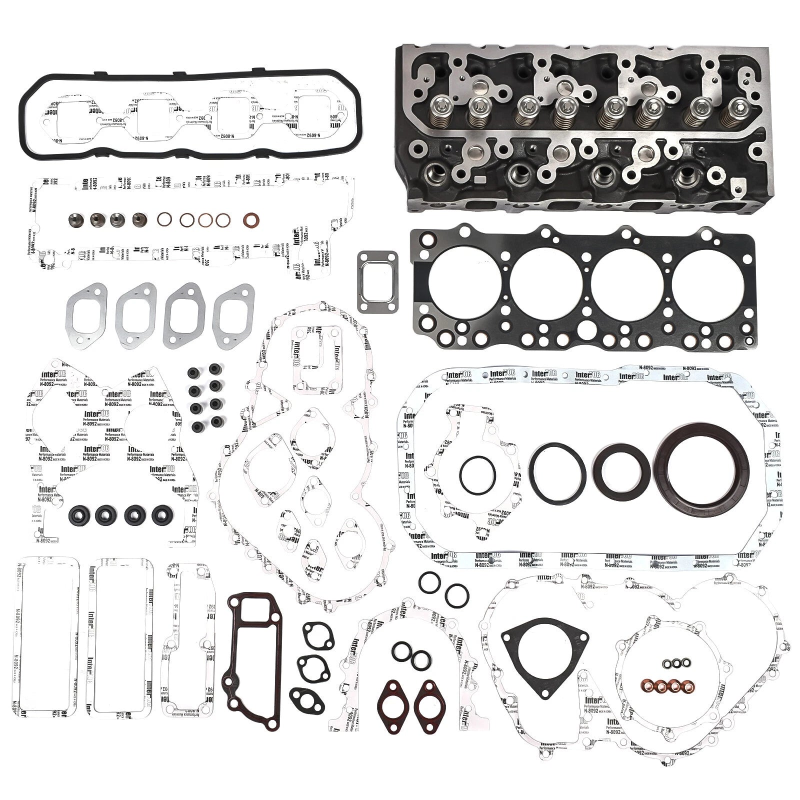 Cylinder Head & Gasket Set for Isuzu NPR NQR (1992–1998) 4BD2 3.9L