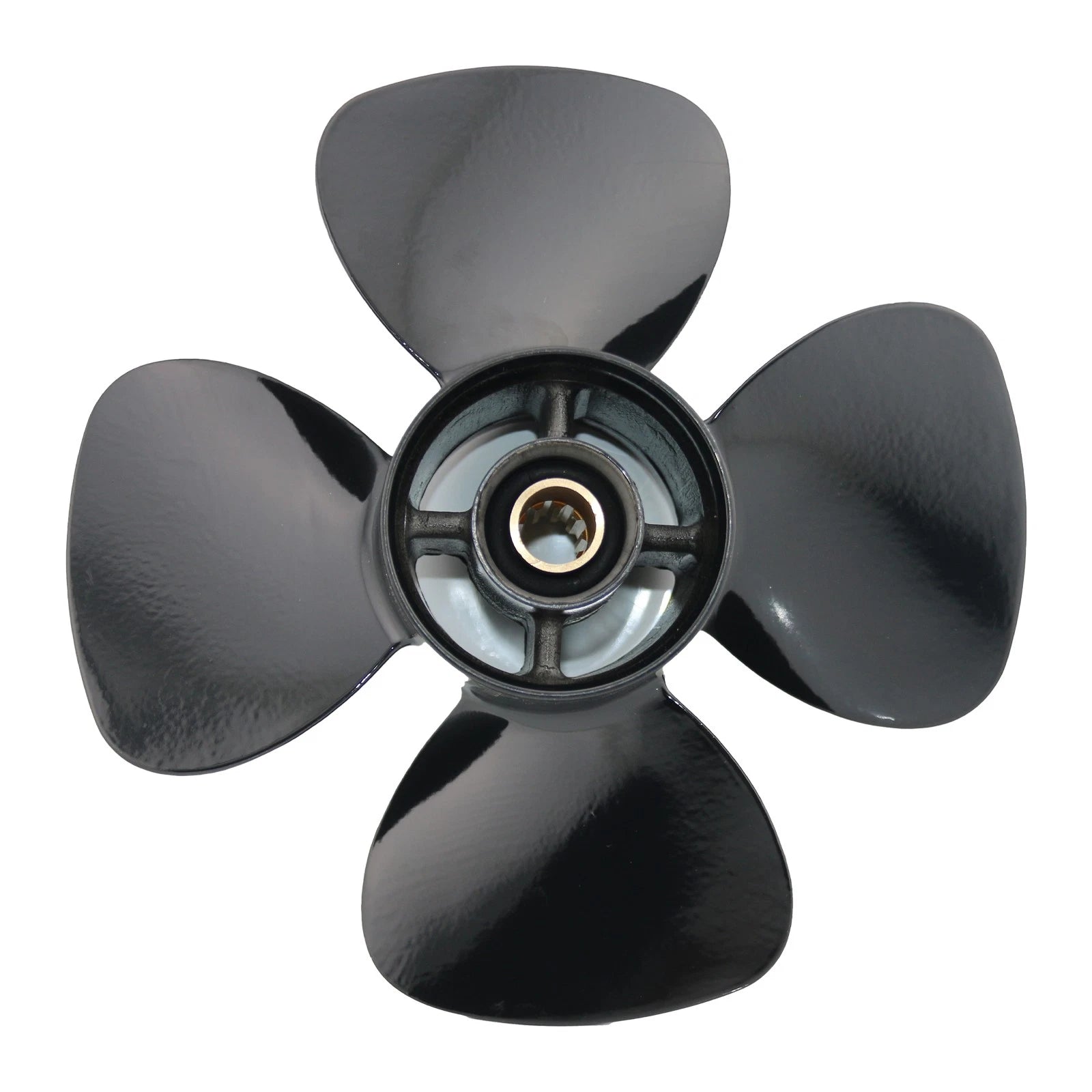 Set of 4 High Thrust 10x5 Blades for Mercury Tohatsu 9.9-20HP (14 Tooth)