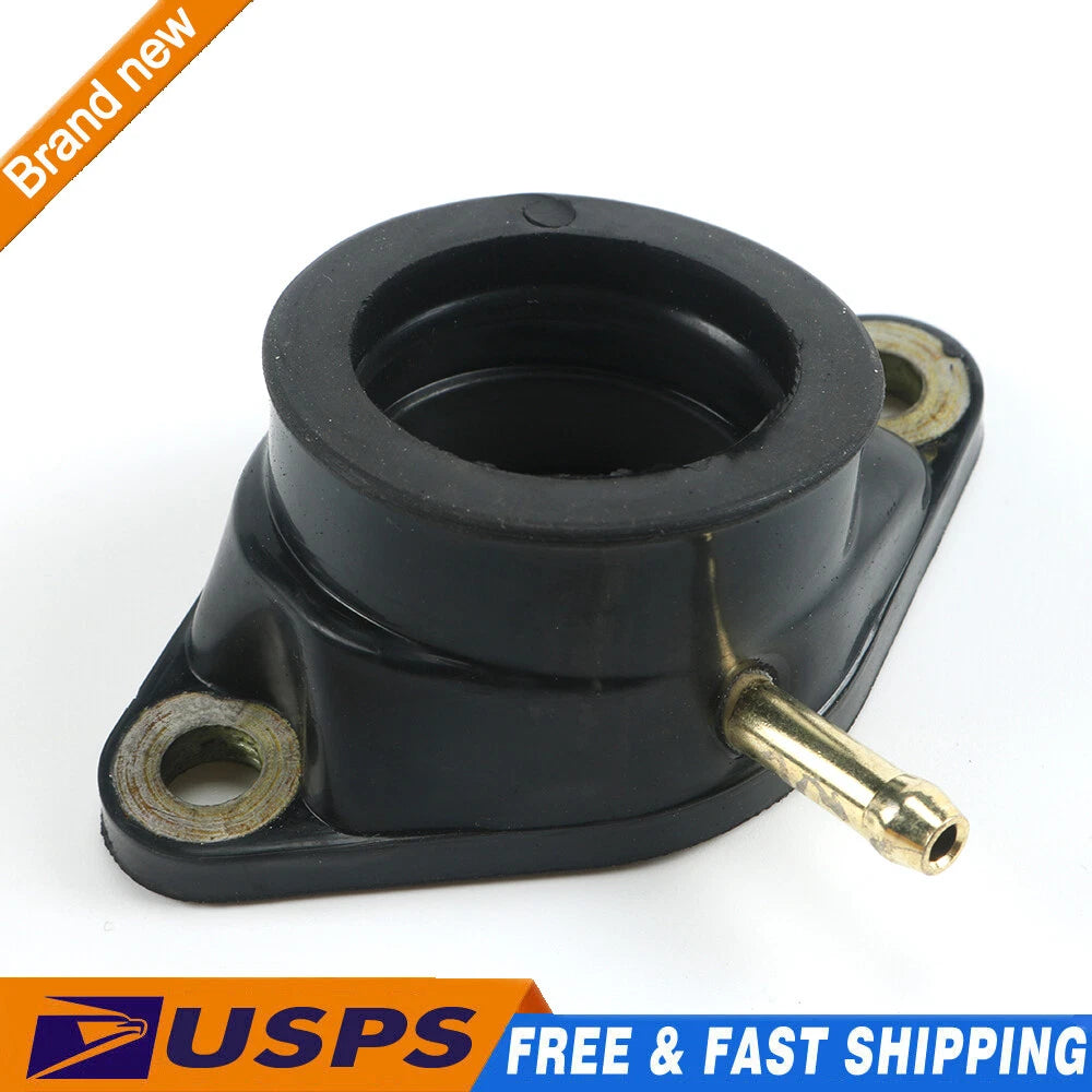 Carb Intake Flange Manifold 13110-18900 for Suzuki ALT125 ALT185 LT125 LT185 (–)