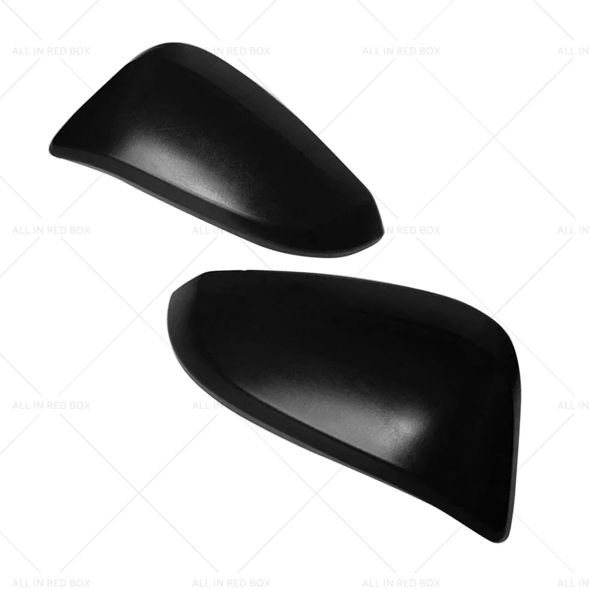 Black Mirror Covers + Door Handles Kit for Toyota Hilux (2015–2023)