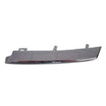 Replacement Chrome Plastic Front Driver Side Upper Grille Molding