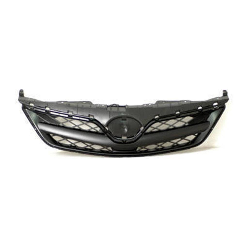Replacement Ready to Paint Plastic Front Grille w/o Chrome Type