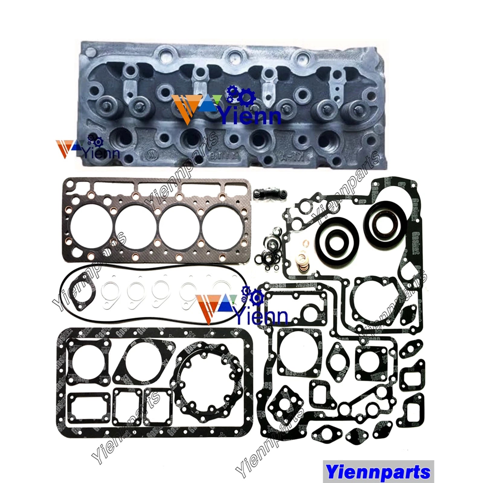 Cylinder Head Assy Gasket Kit for Kubota B9200 B2150DT (V1200 V1200-A)