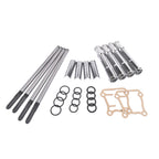 Adjustable Pushrod & Cover Kit for Harley Davidson Touring Softail Dyna (1999–2017)