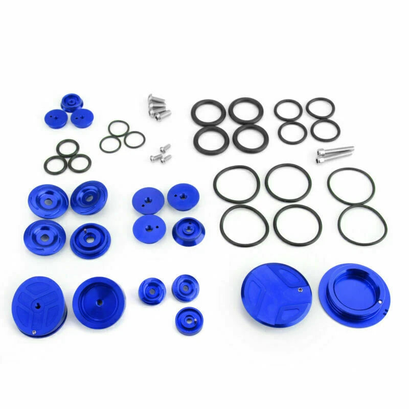 Set of 2 Upper Frame Plugs Caps Covers for BMW R1200GS ADV LC (2014–2018)