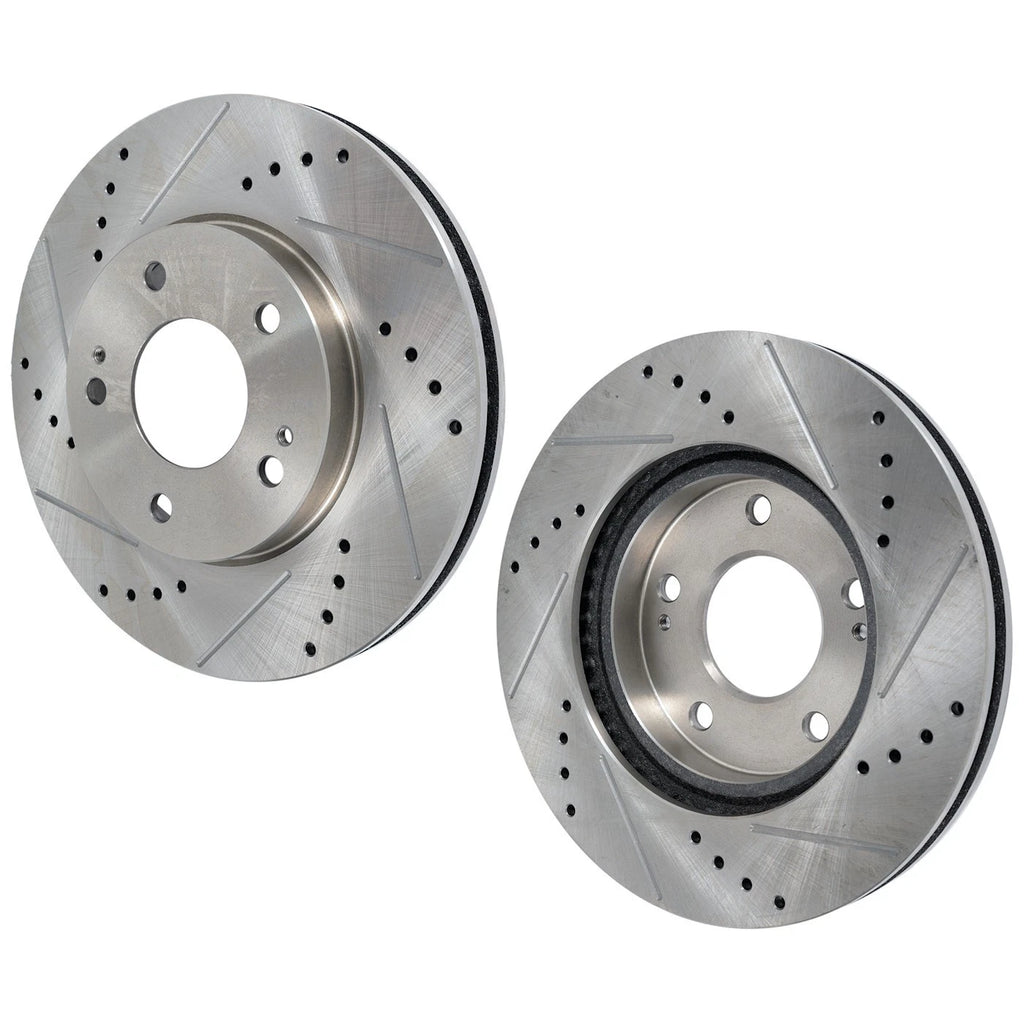 Front Brake Disc Rotors for Mitsubishi Galant Lancer Chrysler Sebring