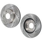 Front Brake Disc Rotors for Mitsubishi Galant Lancer Chrysler Sebring