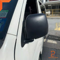 Black Manual Wing Mirror for Toyota Hiace Commuter (2005-2019)