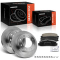 Front Disc Brake Rotors & Ceramic Pads for Ford F-350 Super (2005–2012)