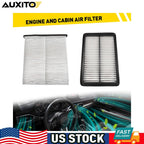 Engine & Cabin Air Filter Combo Set for Mazda 3, 6, CX-5 (2014–2023)