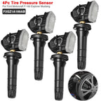 4x Programmed TPMS Sensor for 2018-2020 Lincoln Navigator (F2GZ-1A189-A)