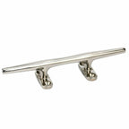 Set of 4 Stainless Steel Open Base Cleats for Boat Dock Deck (4 Inch)