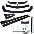 Front Bumper Chin Lip Splitter Spoiler Kit for Mitsubishi Lancer