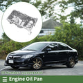 1 Pc Engine Oil Pan for Honda Civic (2006–2015) No.11200R1AA00 Aluminum Silver