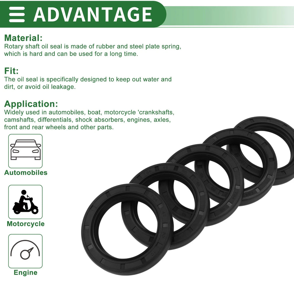 Oil Seal for Rotary Shaft (42x60x10mm)