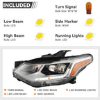 Full LED Headlight Driver Side for Chevrolet Traverse (2018–2020)