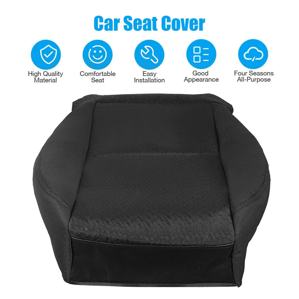 Drivers Seat Cover Bottom for Chevy Silverado GMC Sierra Tahoe (2007-2014)