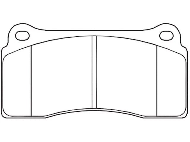 Front Brake Pad Set for Jaguar XKR (2000–2006) NT841VG