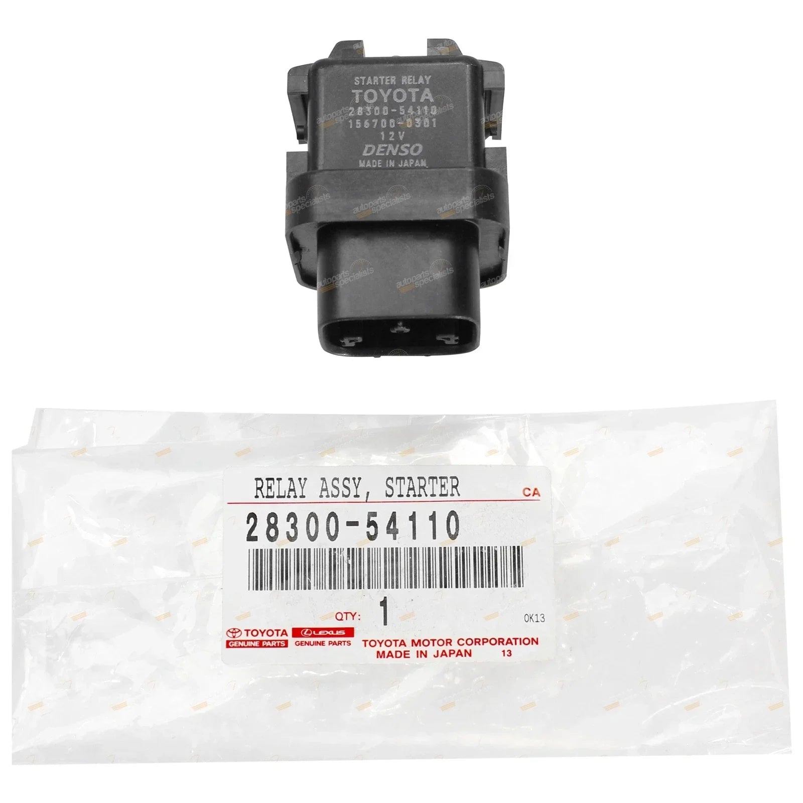 Starter Motor Relay for Toyota Dyna Cab Chassis (1995–2001)