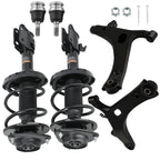 Front Struts w/ Coil Springs Control Arms for Subaru Impreza (2008–2011)