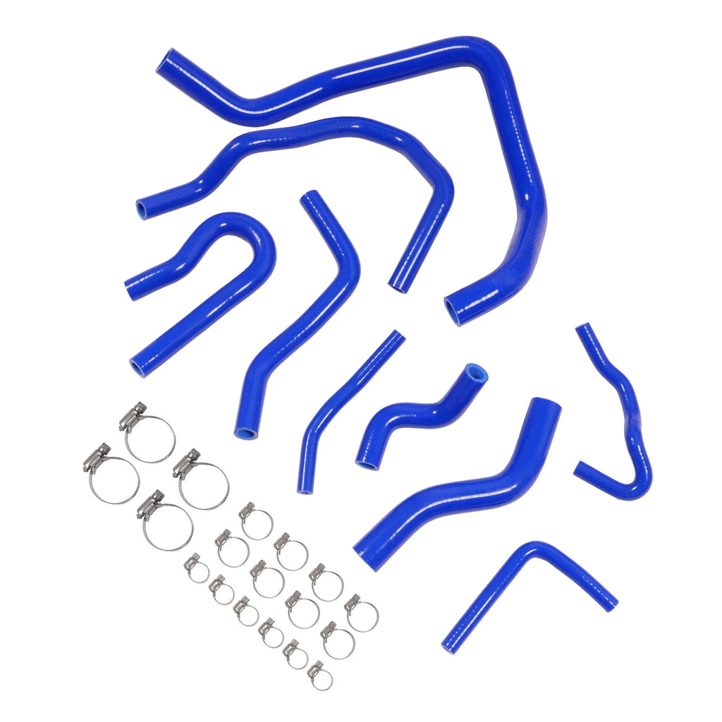 Blue Silicone Radiator Hose Kit for Honda Civic (1992–2000)