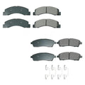Akebono ProACT Brake Pads Kit for Ford Excursion F-250 F-350 (1999–2007)
