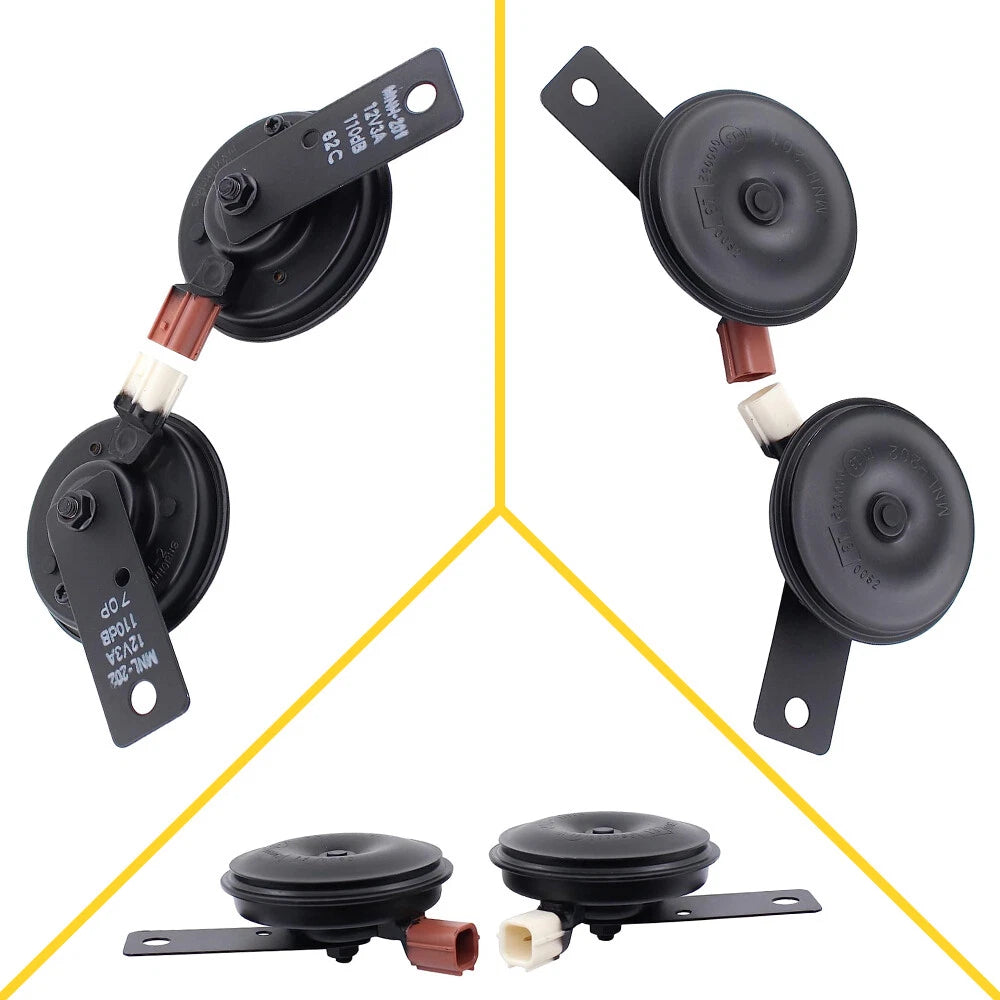 Set of 2 Metal Horns for Honda Accord Civic Fit CRV