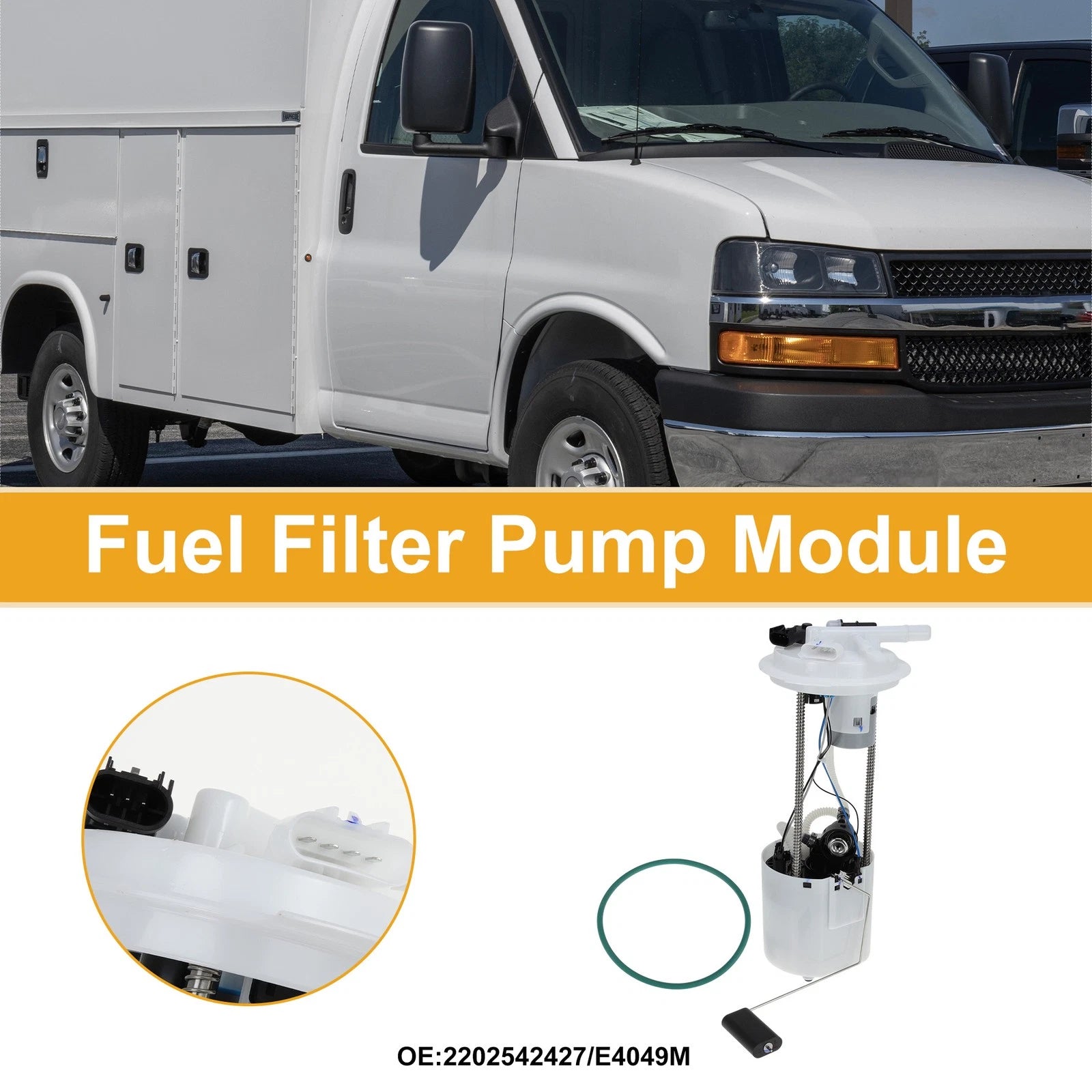 Fuel Pump Assembly for Chevy Express, GMC Savana (2010–2016) No. 2202542427