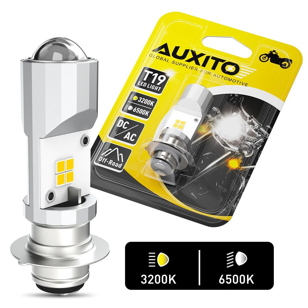 LED Headlight Bulbs for Honda Fourtrax TRX300FW (1988–2000) 6500K White