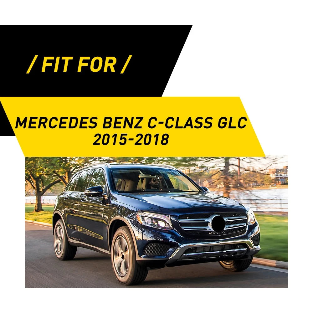 Carbon Fiber Look Interior Trim Decals for Mercedes-Benz C-Class (2015–2018)