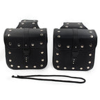 2X Motorcycle Saddle Bags Side Storage Luggage Bag Universal