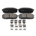 TRW Pro Rear Ceramic Brake Pad Set & Clips for LX570 Land Cruiser Sequoia Tundra (2008–2021)