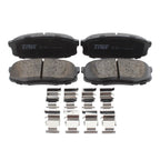 TRW Pro Rear Ceramic Brake Pad Set & Clips for LX570 Land Cruiser Sequoia Tundra (2008–2021)