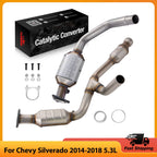 Front Catalytic Converter for Chevrolet Silverado 1500 4WD (2014–2018)