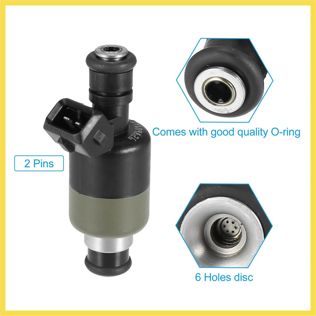 6 pc Fuel Injector for Chevy Camaro 3.4L, Pontiac Firebird (1993–1995) 17113175