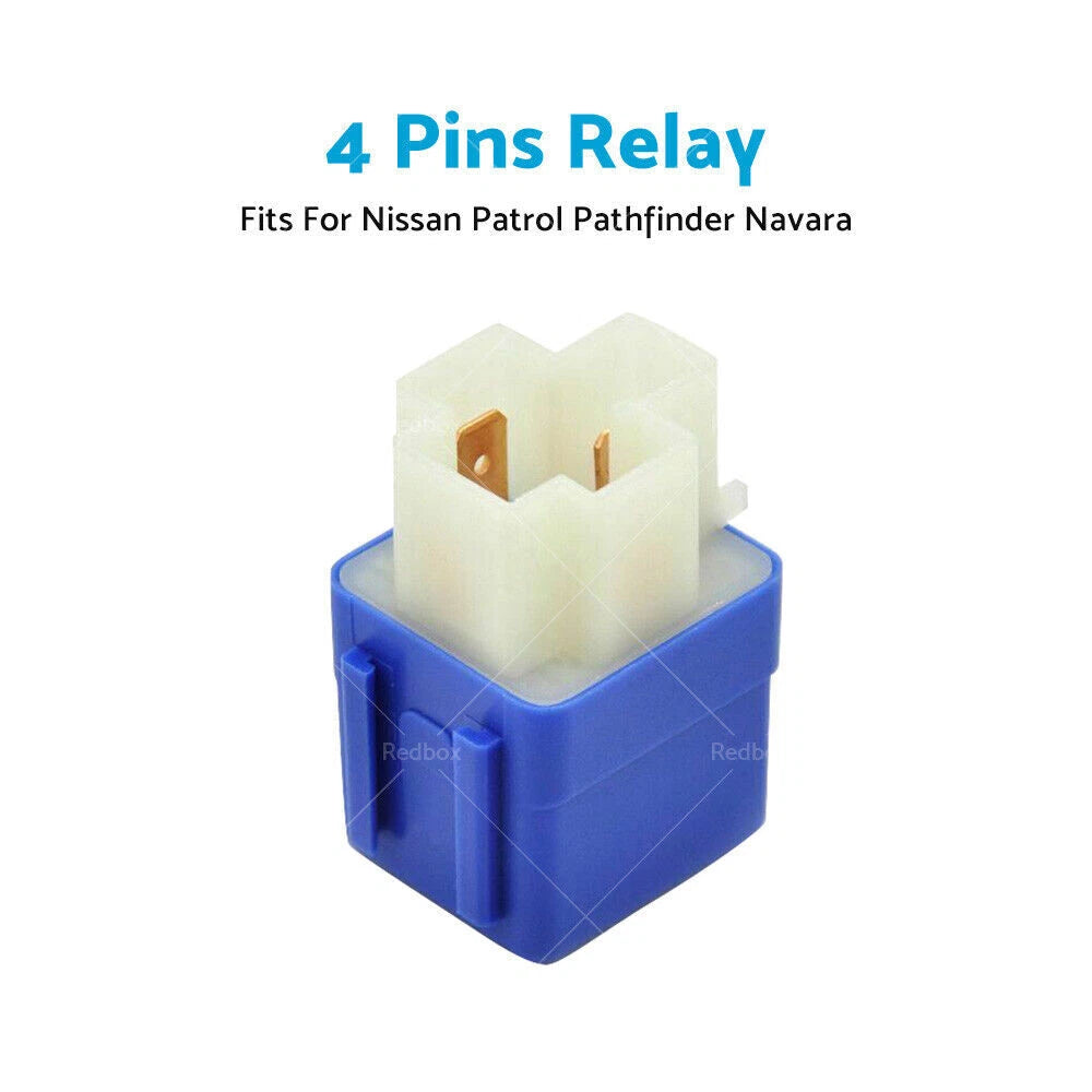 4 Pin Relay for Nissan Patrol GQ Y60 GU Y61 Pathfinder R50 Navara D22