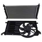 Radiator and Cooling Fan for Mazda 3 (2010–2013)