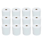 Set of 12 Thermal Paper Rolls for POS Cash Registers (80x80mm)
