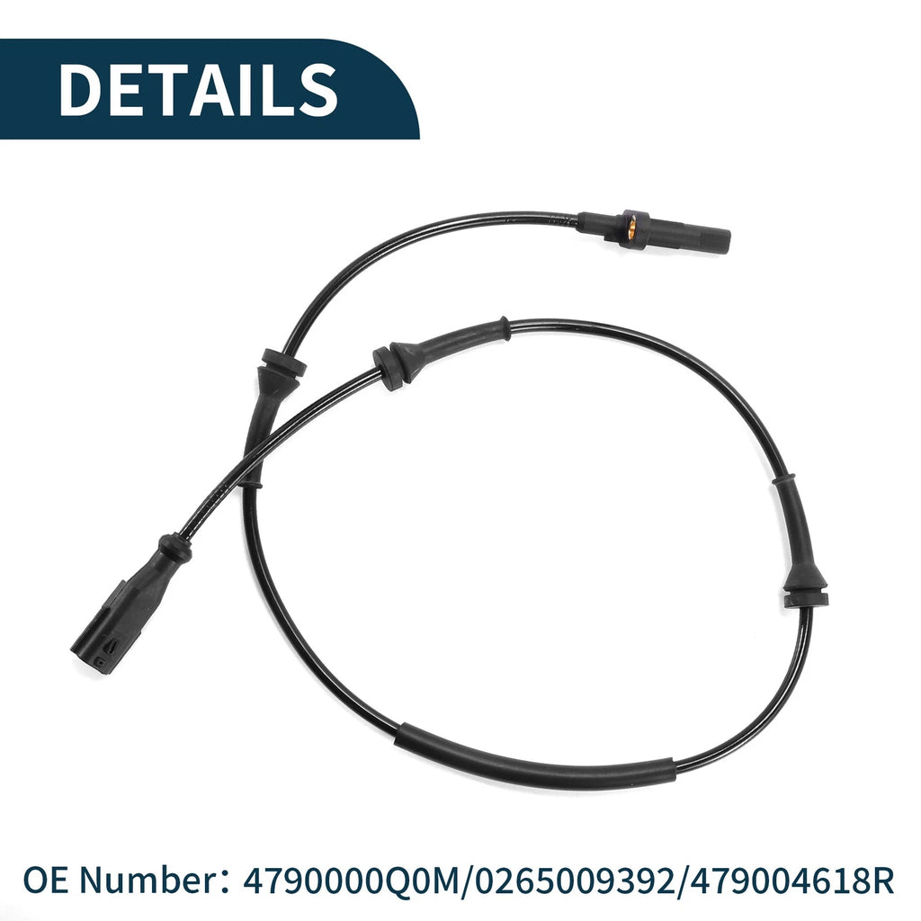 ABS Wheel Speed Sensor for Nissan NV300 (2016–2023) No. 4790000Q0M/0265009392